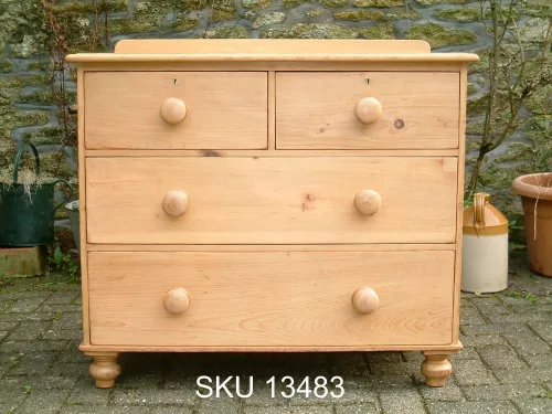 Edwardian Pine Chest of Drawers