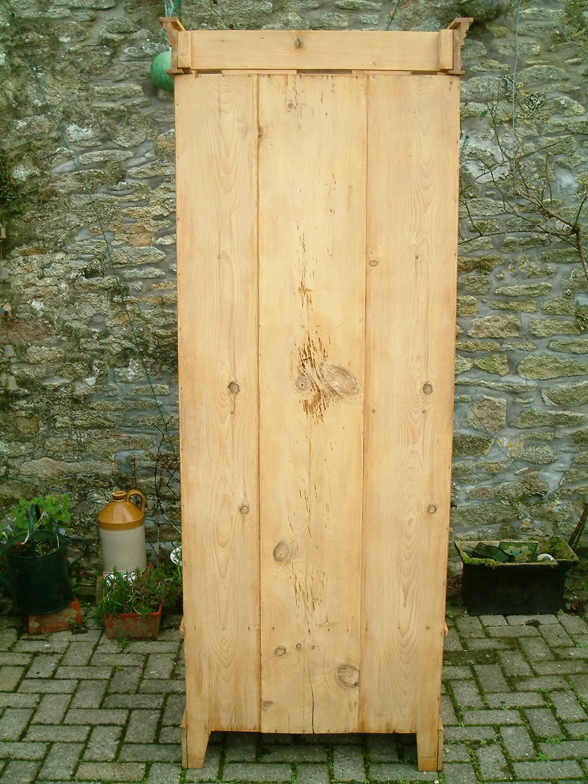 Victorian Pine wardrobe SOLD - Image 2