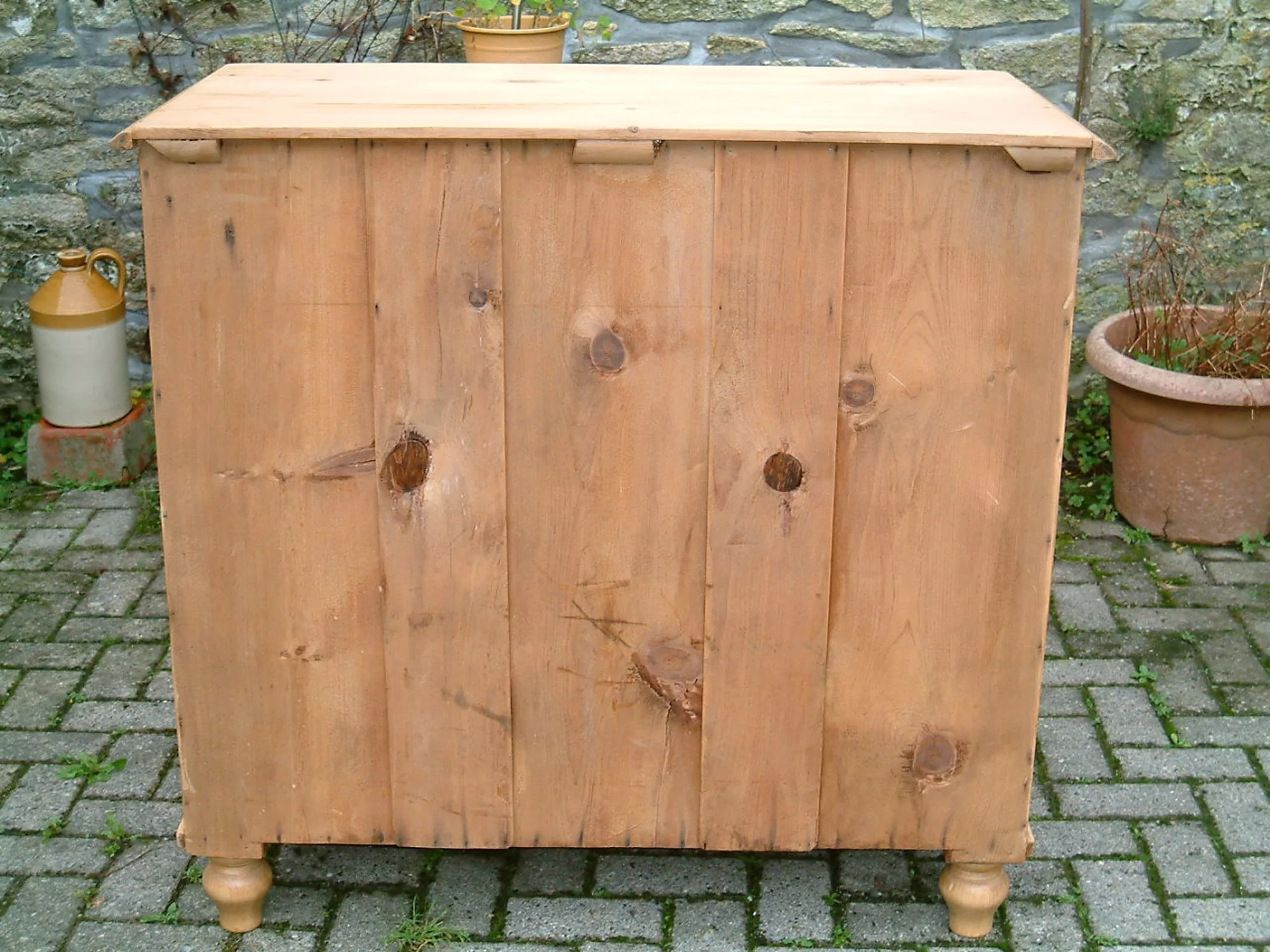 Victorian Pine Chest of Drawers - Image 2