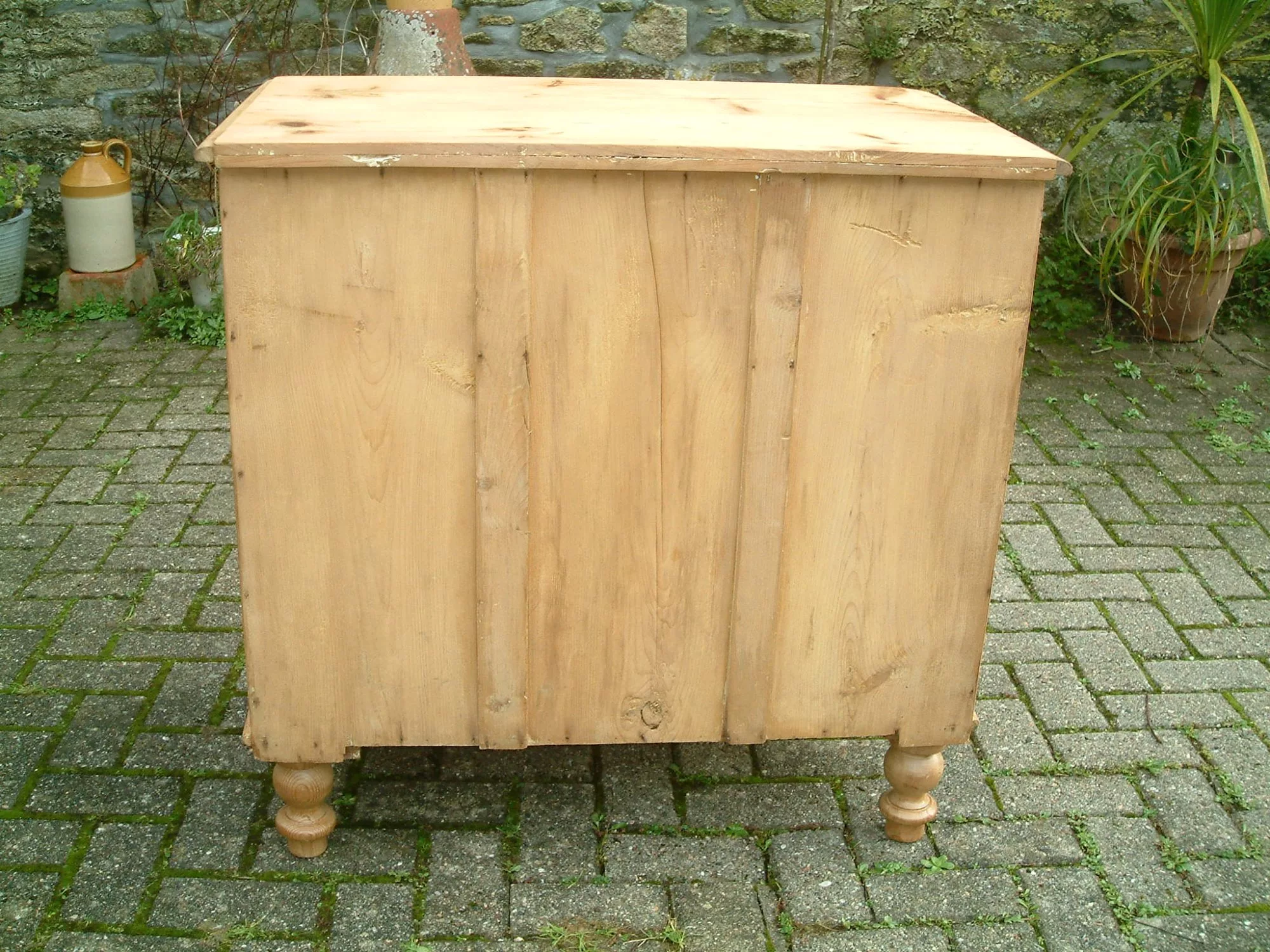 Victorian Pine Chest of Drawers - Image 2