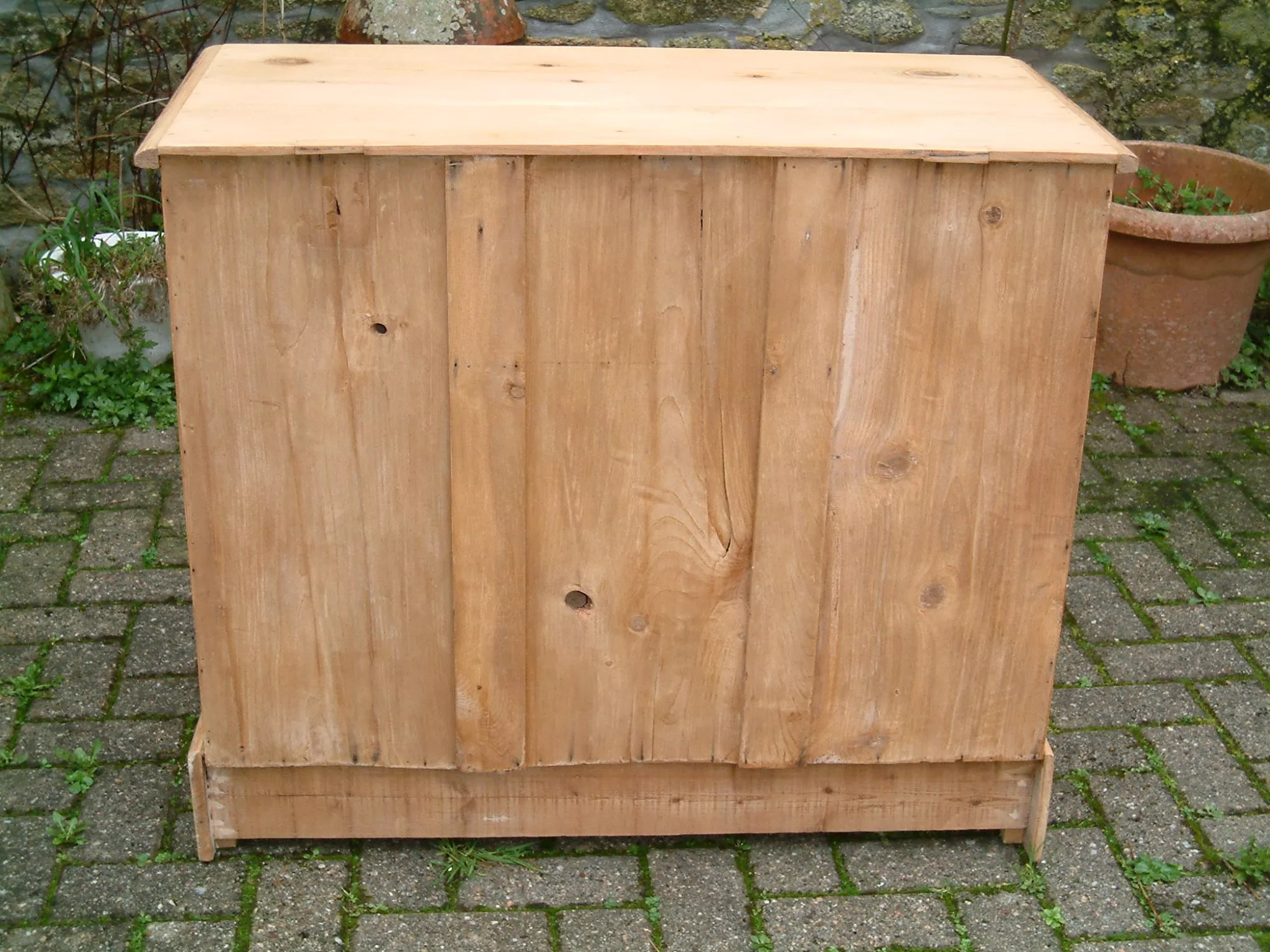 Victorian Pine 3 Drawer Chest - Image 2