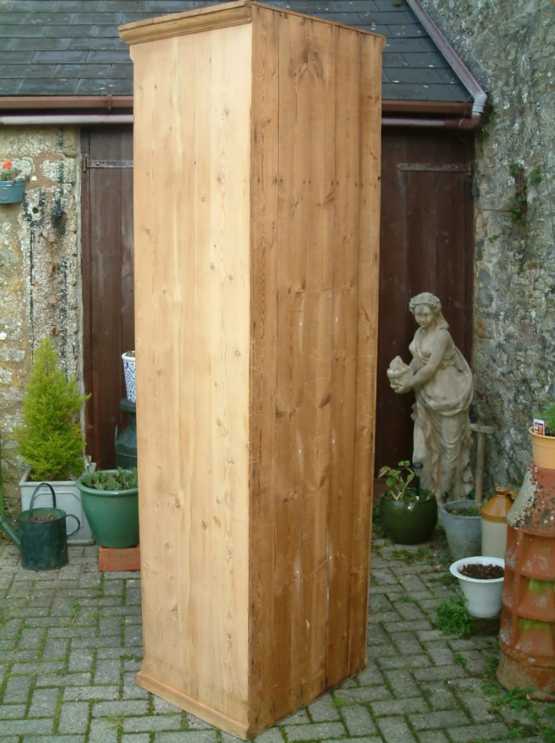 Antique Pine Cupboard - Image 2