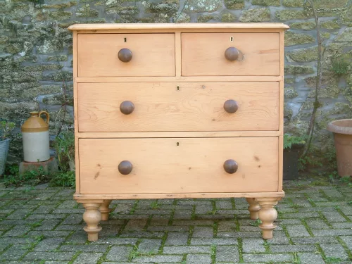 Antique Pine Chests of Drawers