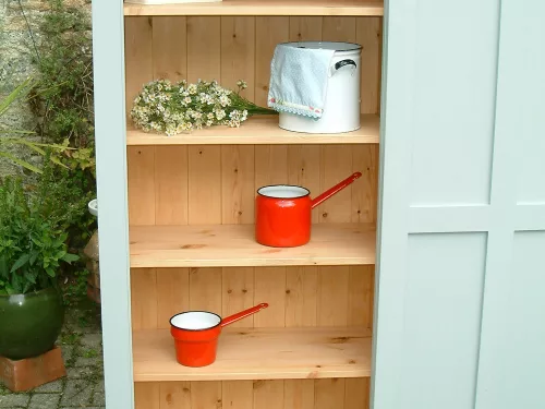 Painted Pine Cupboards