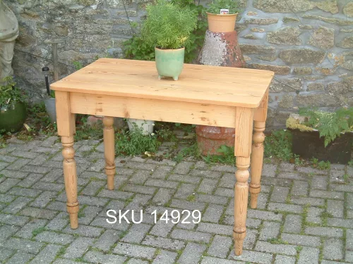 antique pin e table-front