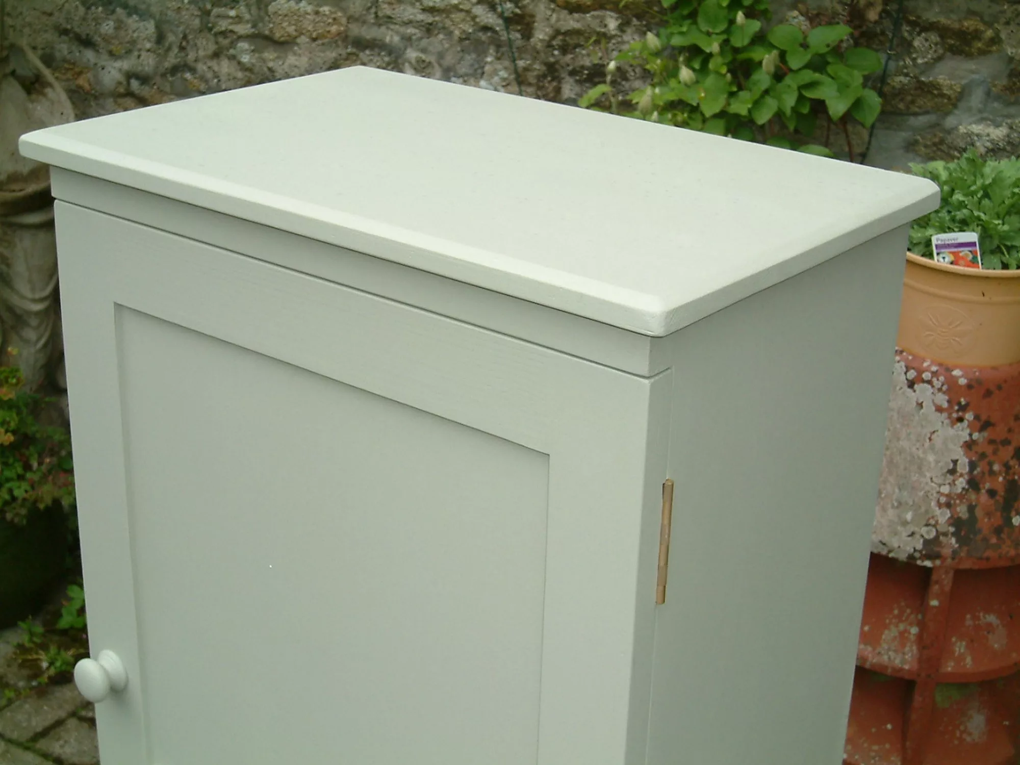 Painted Pine Cupboard-top